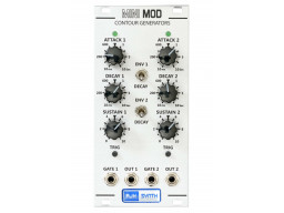 AJH SYNTH MINIMOD DUAL CONTOUR SILVER ( PLATA )